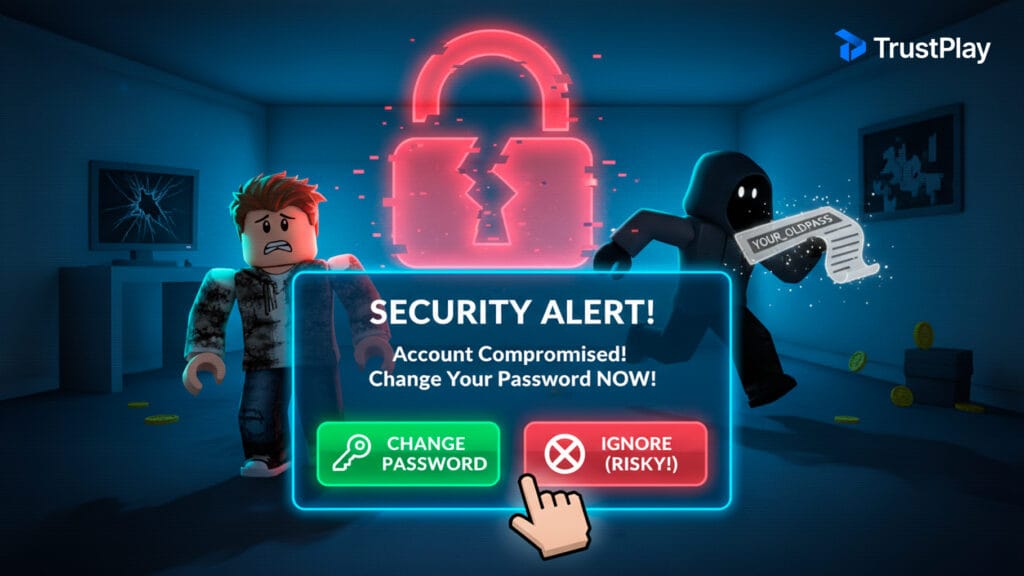 stolen Roblox password